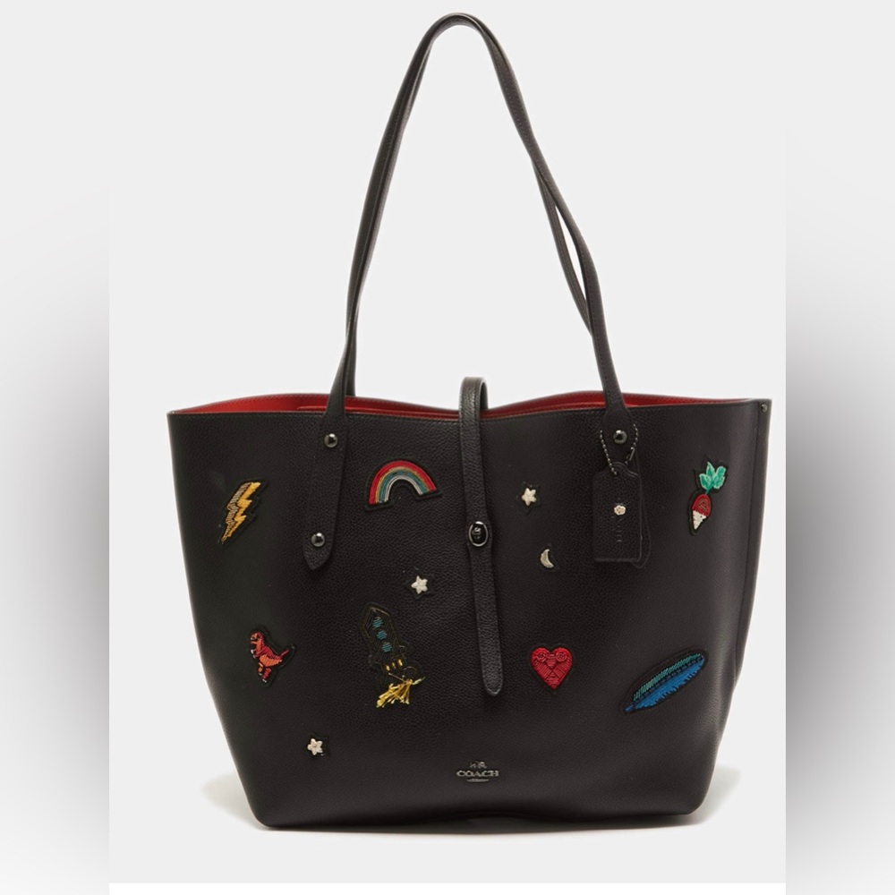 EUC- Coach ♥️JUST IN🖤 - Black Leather
